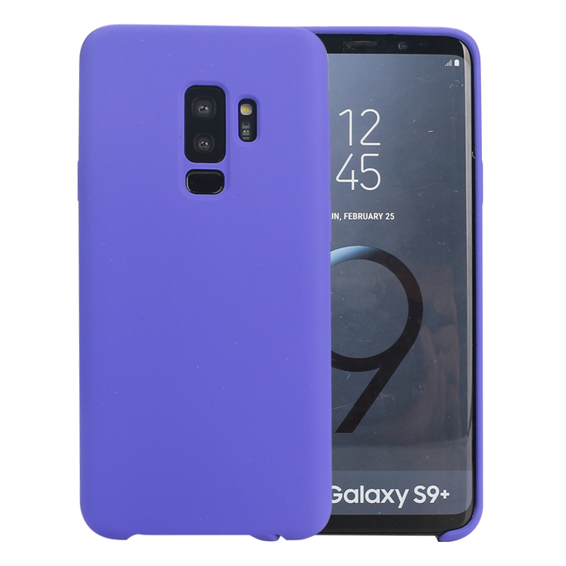 Galaxy S9+ (Plus) Pro Silicone Hard Case (Purple)